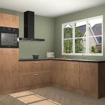 Astoria Eiken keuken Surat 132769, Verzenden, Nieuw