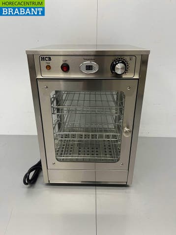HCB RVS Warmhoudvitrine Warmtevitrine 35,5 cm 230V Horeca, Zakelijke goederen, Ophalen of Verzenden, Nieuw in verpakking