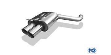 FOX BMW E90/91/92 - 325d/ 330d einddemper - 2x80 type 25, Verzenden, Nieuw