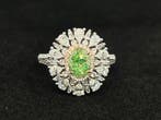 Ring - 18 karaat Witgoud Diamant (Natuurlijk gekleurd) -, Nieuw