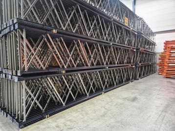 Mecalux Palletstellingen gebruikt, grote partij