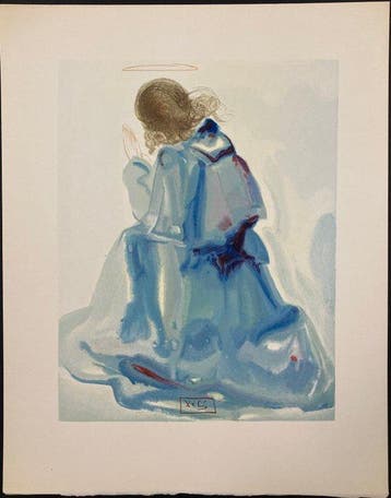 Salvador Dali (1904-1989) - The Angel of the First Heaven -