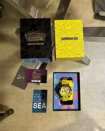 Spinnaker - SpongeBob Limited Edition - SP-5153-01 - Heren -, Nieuw