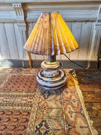 Staande lamp - Glas, Metaal, Antiek en Kunst