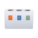 Ergofy afvalbak 3-in-1 afvalscheiding prullenbak 3x60 ltr -, Verzenden, Nieuw