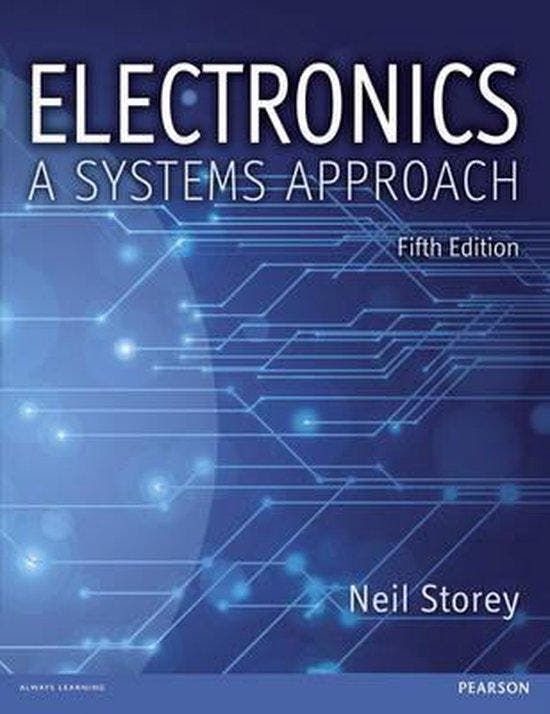 Electronics 9780273773276 NeilStorey, Boeken, Taal | Engels, Gelezen, Verzenden