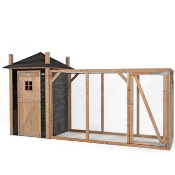 Houten Kippenhok Hooiberg Mees XL - Links, Dieren en Toebehoren, Pluimvee | Toebehoren, Verzenden, Nieuw