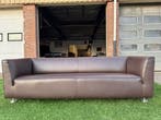 Bank GELDERLAND type 4800 bankstel bruin leer design sofa, Huis en Inrichting, Banken | Bankstellen, Design, Driepersoons, Rechte bank