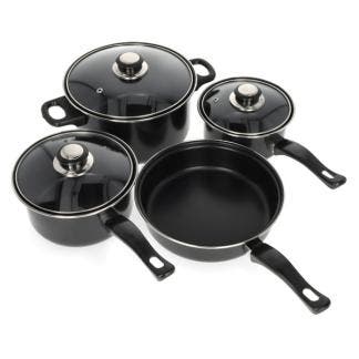 Camping pannenset | Redcliffs | 4-delig, Caravans en Kamperen, Verzenden, Nieuw
