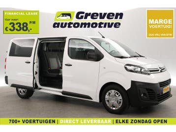 Citroën Jumpy 2.0 BlueHDI 145PK L3H1 | Marge | DC | 6 Zits, Euro 6, Citroën, Wit, Nieuw