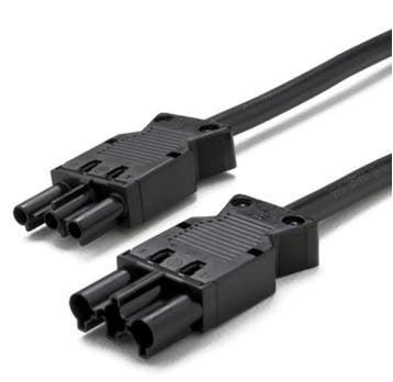 Koppelsnoer GST18/3-pin connector naar GST18/3-pin connector, Ophalen of Verzenden, Nieuw in verpakking, Overige typen