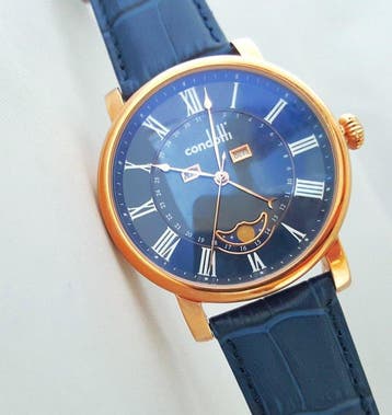 Condotti - CALENDAR - Moonphase - Gold - New - Zonder, Sieraden, Tassen en Uiterlijk, Nieuw