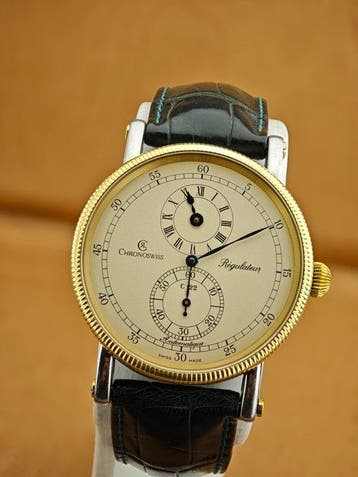 Chronoswiss - Régulateur C122 – Automatic – Two-Tone (Gold &, Nieuw