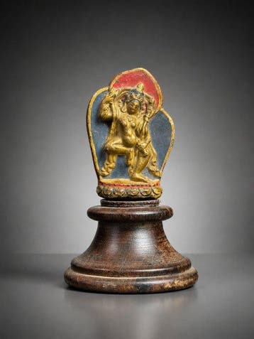Tsa Tsa - Vajravarahi - Terracotta - China - Tibet in de, Antiek en Kunst