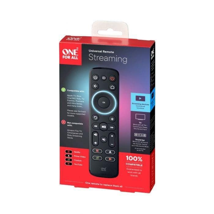 One For All Streamer URC7935 Universele Afstandsbediening, Audio, Tv en Foto, Afstandsbedieningen, Nieuw