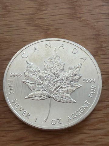 Canada. 5 Dollars 2012, Maple Leaf 1 oz (.999) Silber