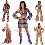 Jaren 70 kleding - Hippie Jurk - Flower Power pak en meer, Ophalen of Verzenden, Nieuw, Carnaval, Kleding