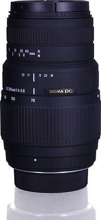 Sigma 70-300 mm F4.0-5.6 DG Macro 58 mm filter (geschikt, Verzenden, Zo goed als nieuw, Telelens