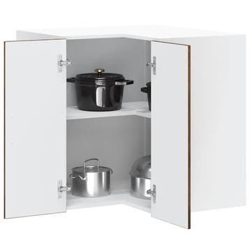 vidaXL Keuken hoekkast Porto bewerkt hout gerookt, Verzenden, Nieuw, Bruin