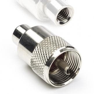 UHF (PL259) connector - Nedis (RG58), Verzenden, Nieuw