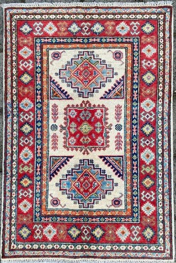 Afghan Shirwan(Ongebruikt) - Vloerkleed - 125 cm - 83 cm, Nieuw