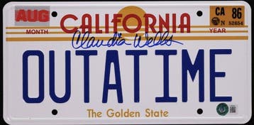 Back to the Future - Claudia Wells Signed Back to the, Nieuw