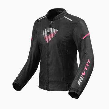 REVIT! Sprint H2O Jas Dames Zwart Rose, Motoren, Kleding | Motorkleding, Nieuw met kaartje, REV'IT!, Jas | textiel, Verzenden