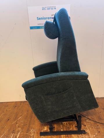 Fitform sta op stoel vario 570 groen stof op jou maat!, Huis en Inrichting, Fauteuils, Minder dan 75 cm, Stof, Ophalen of Verzenden