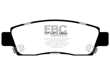 EBC 07+ Buick Enclave 3.6 Greenstuff Rear Brake Pads, Auto-onderdelen, Ophalen of Verzenden, Nieuw
