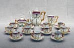 Koffieservies (27) - Porselein, Goud