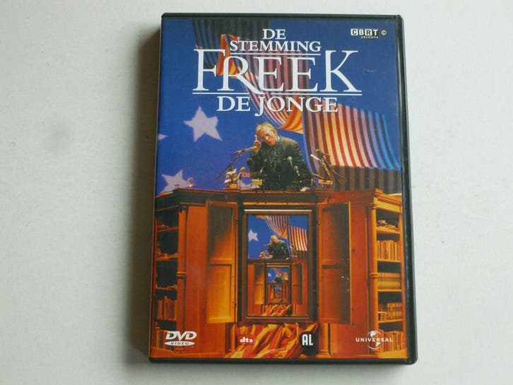 Freek de Jonge - De Stemming (DVD), Cd's en Dvd's, Dvd's | Cabaret en Sketches, Zo goed als nieuw, Verzenden