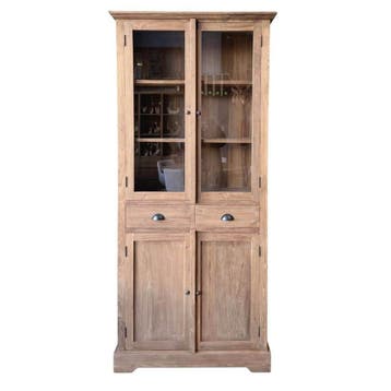 Klassieke kast Pijnacker, Huis en Inrichting, Ophalen of Verzenden, Nieuw, Teakhout