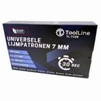 ToolLine | Lijmpatronen 7 mm | Lengte 100 mm | 100 stuks, Verzenden, Nieuw, Gereedschap of Toebehoren