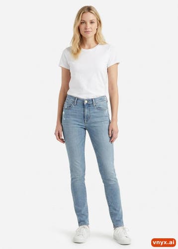 Levis Jeans Dames maat WW24 / L30 Blauw Vintage, Kleding | Dames, Ophalen of Verzenden, Nieuw