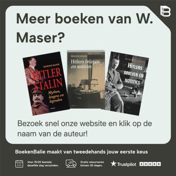 Hitler Mein Kampf - W. Maser 9789059111295, Verzenden, Gelezen, W. Maser