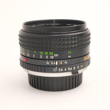 Minolta MC ROKKOR-PF 50mm 1:1.7 Cameralens, Audio, Tv en Foto, Nieuw