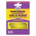 Reserve mesjes behangafsteker | Perfax | 3 stuks (Metaal), Verzenden