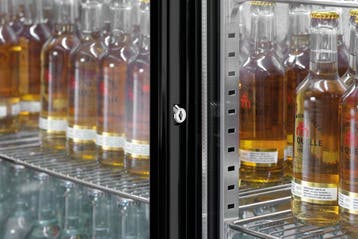 Bartscher Barkoelkast 270L | Zwart | 3 schuifdeuren | LED-ve, Ophalen of Verzenden, Nieuw
