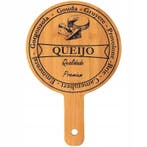 Florina luxe borrelplank/ serveerplank queijo van bamboehout, Huis en Inrichting, Ophalen of Verzenden, Nieuw