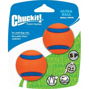 2x Chuckit Ultra Ballø 5 cm 2 stuks, Verzenden, Nieuw