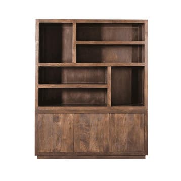 Vakkenkast Brussel Brown XL | 160 cm | Starfurn, Huis en Inrichting, Ophalen of Verzenden, Nieuw