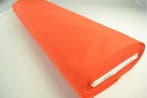 Oranje brandvertragende stof  - Goedkoop op rol, Hobby en Vrije tijd, Stoffen en Lappen, 120 cm of meer, Oranje, Ophalen of Verzenden