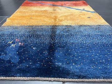 Gabbeh - Vloerkleed - 205 cm - 150 cm, Huis en Inrichting, Stoffering | Tapijten en Kleden, Nieuw