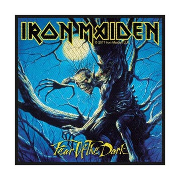 Iron Maiden Fear of the Dark Patch officiële merchandise, Ophalen of Verzenden, Nieuw, Kleding