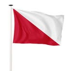 Vlag gemeente Utrecht 100x150cm (voor gevelstok), Nieuw