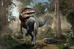 Acrocanthosaurus Dinosaurus behang VINYL, Verzenden, Nieuw, Wanddecoratie