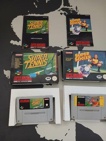 Nintendo - Snes - Nintendo SNES PAL ITA – Super Tennis +, Nieuw
