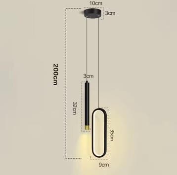 Scandinavische LED Hanglamp – Moderne Plafondlamp 3 Lichtkle, Verzenden, Nieuw