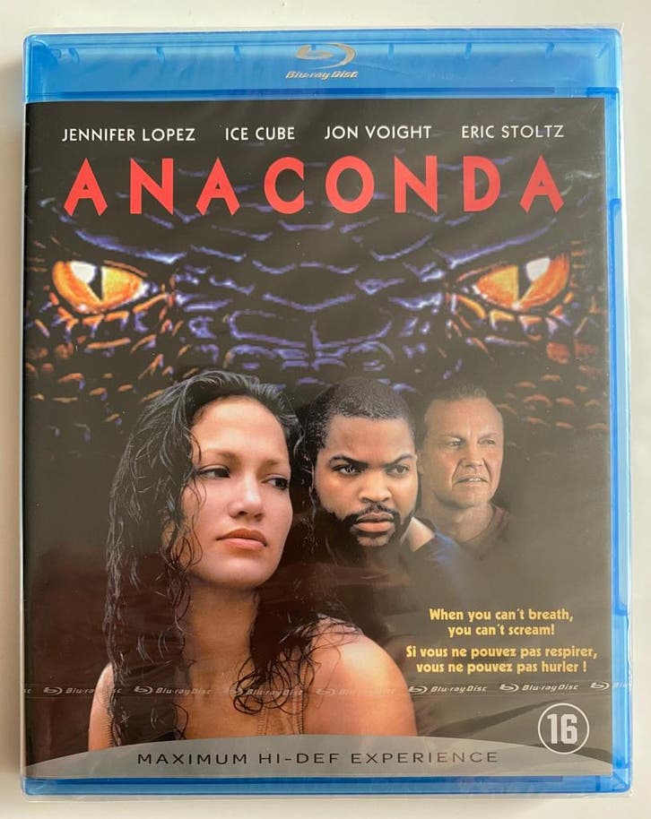 ANACONDA (IN SEAL) (BLURAY), Cd's en Dvd's, Blu-ray, Gebruikt, Verzenden