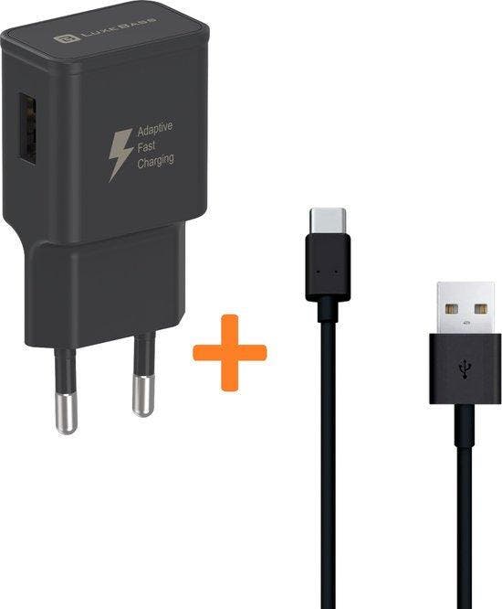 USB-C Oplader – Snellader met 1m USB-C Kabel – Geschikt, Telecommunicatie, Mobiele telefoons | Telefoon-opladers, Ophalen of Verzenden